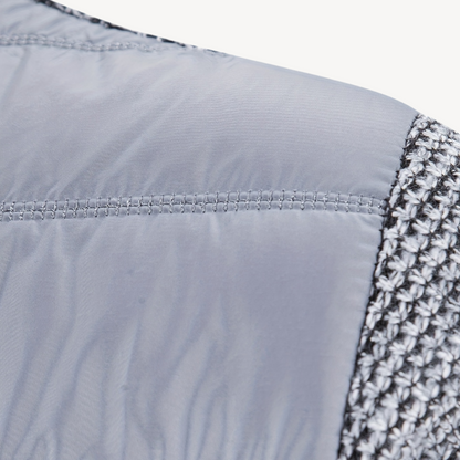 Herren-Strickjacke mit Hybrid-Steppung | Loravelle 7
