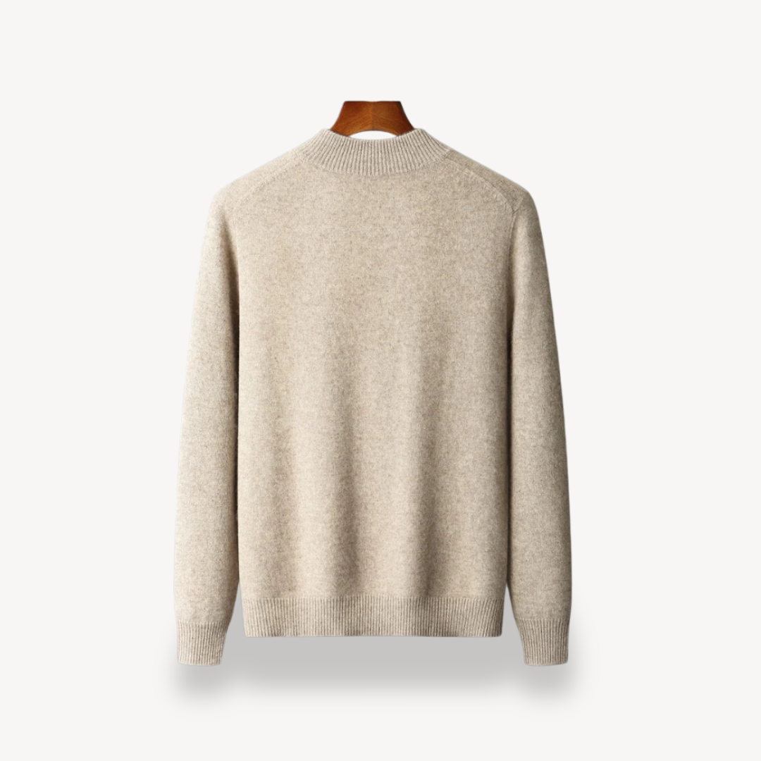 Herren-Strickjacke mit Reißverschluss 1