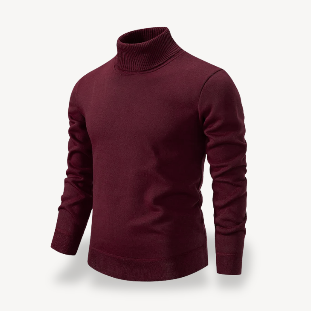 Herren-Strickpullover mit Rollkragen | Loravelle 4