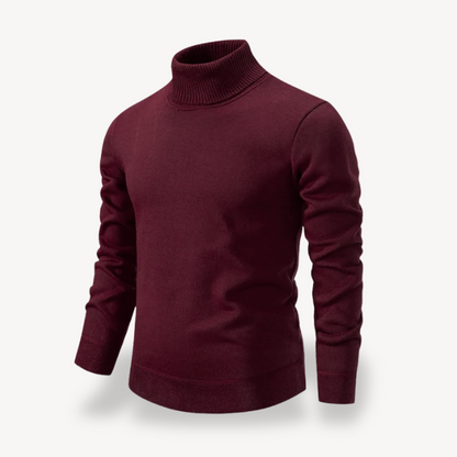 Herren-Strickpullover mit Rollkragen | Loravelle 4