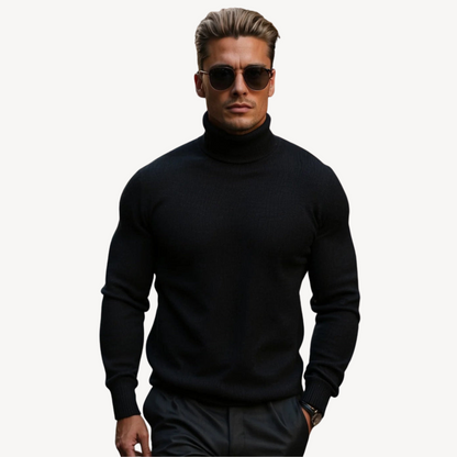 Herren-Strickpullover mit Rollkragen | Loravelle 5