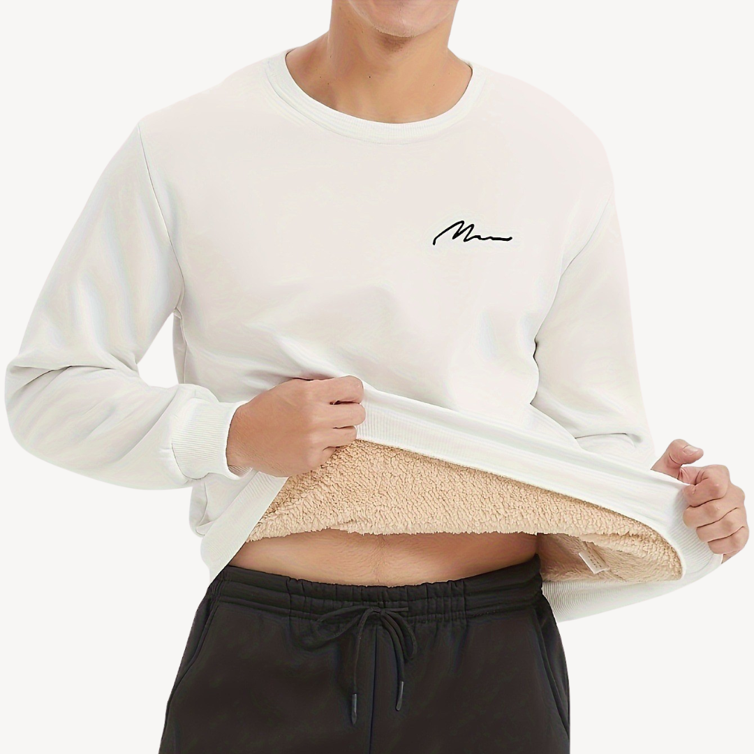 Herren-Sweatshirt mit Fleecefutter | Loravelle 4