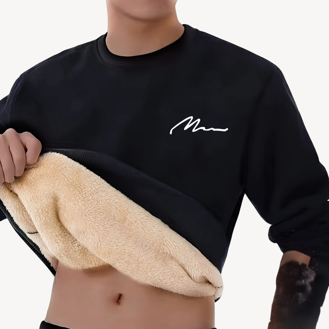 Herren-Sweatshirt mit Fleecefutter | Loravelle 5