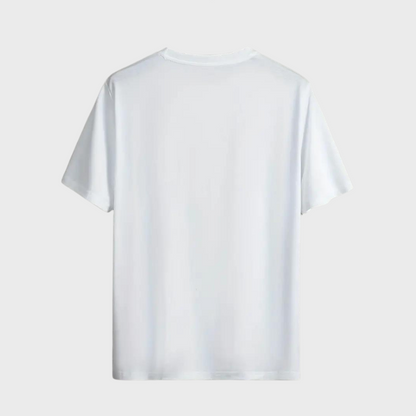 Herren-T-Shirt | Palme | Kurzarm | Rundhalsausschnitt | Sommerkleidung für Männer-Chaps Herrenmode