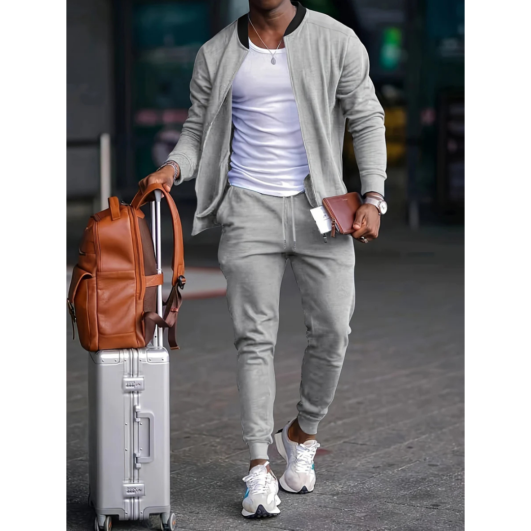 Herren Trainingsanzug Sweat Set Casual Jogger - BerlinGlamour