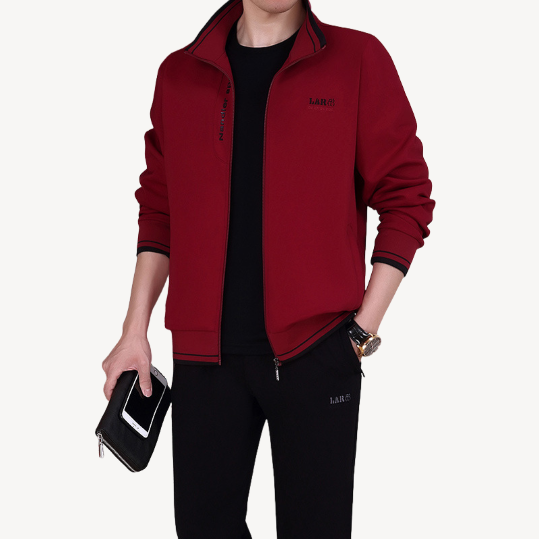 Herren-Trainingsanzug-Set mit Reißverschluss | Loravelle 0