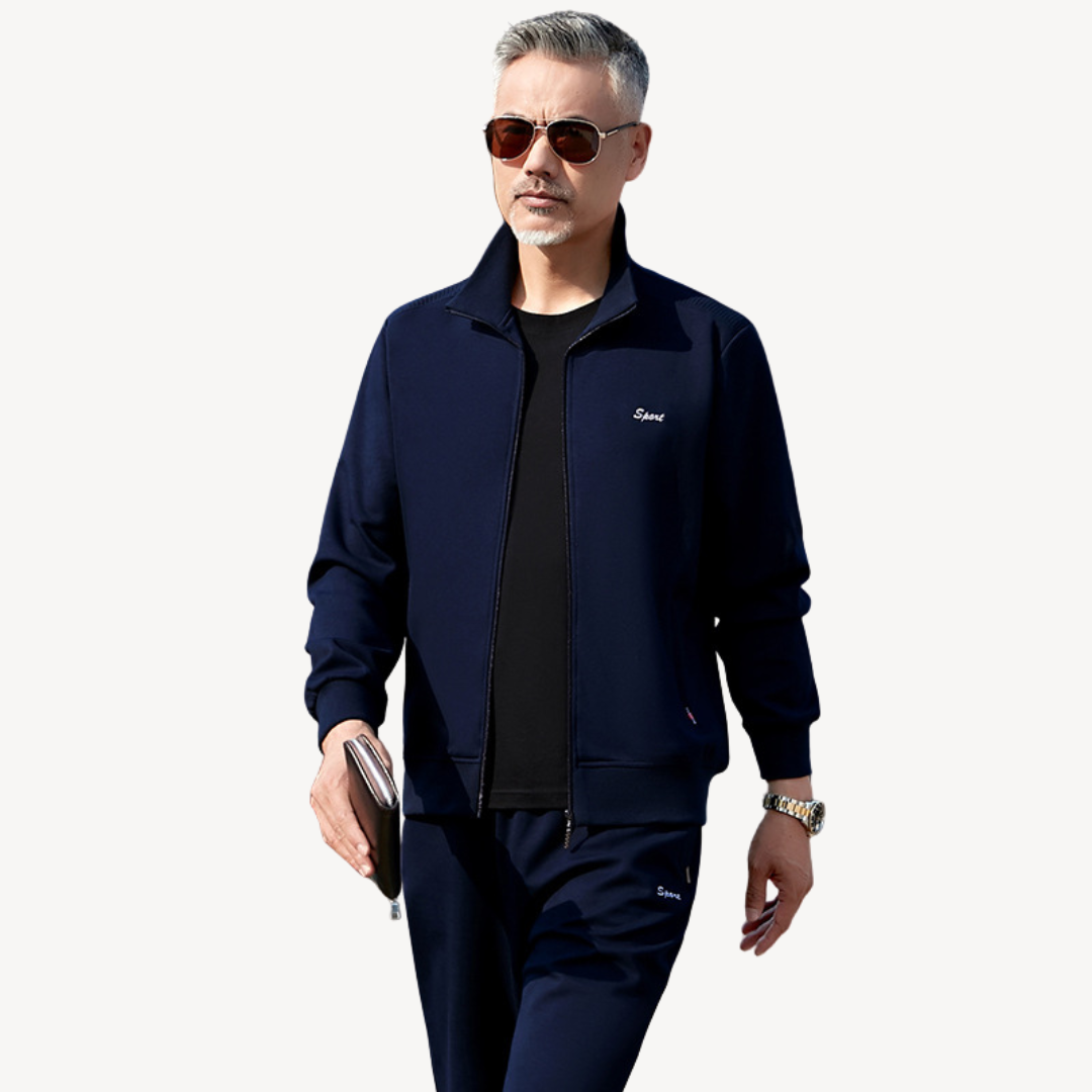 Herren-Trainingsanzug-Set mit Reißverschluss | Loravelle 3