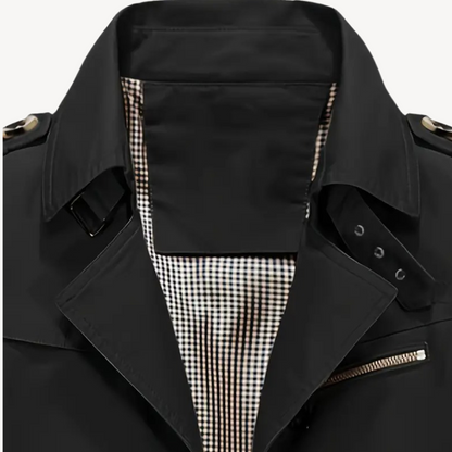 Herren-Trenchcoat aus Baumwollmischung | Loravelle 2