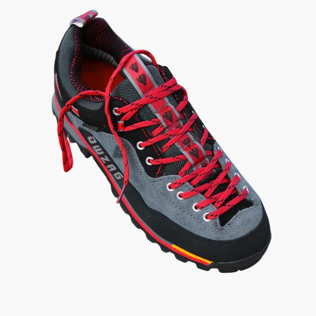 Herren-Wanderschuhe mit Schnürverschluss und strukturierter Außensohle 1