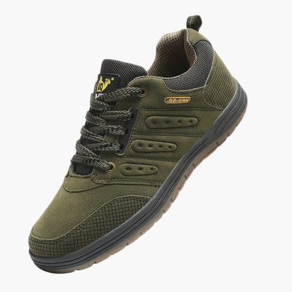 Herren-Wanderschuhe mit Schnürverschluss und strukturierter Außensohle 2