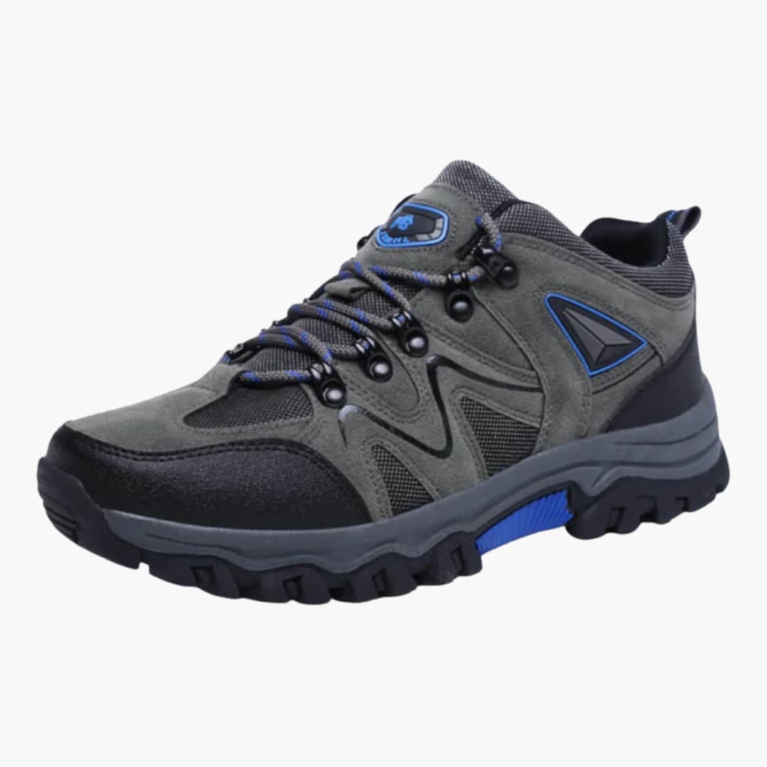 Herren-Wanderschuhe mit Schnürverschluss und strukturierter Außensohle 2