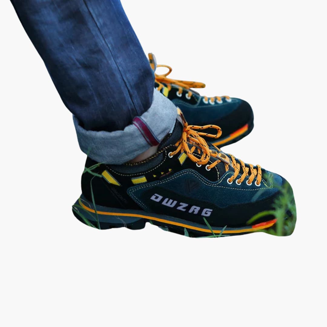 Herren-Wanderschuhe mit Schnürverschluss und strukturierter Außensohle 6