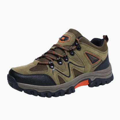 Herren-Wanderschuhe mit Schnürverschluss und strukturierter Außensohle 6