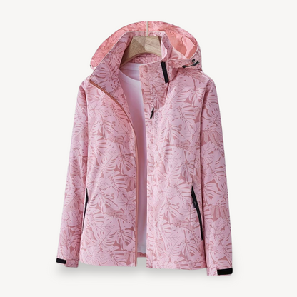 Herren-Windjacke mit Blumendruck | Loravelle 2