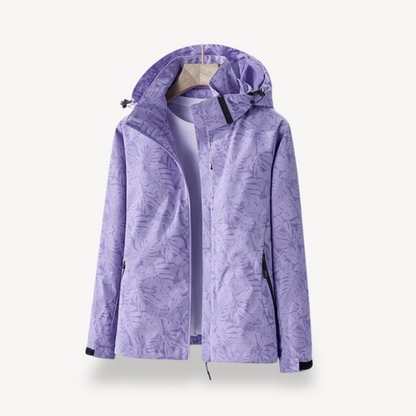 Herren-Windjacke mit Blumendruck | Loravelle 3