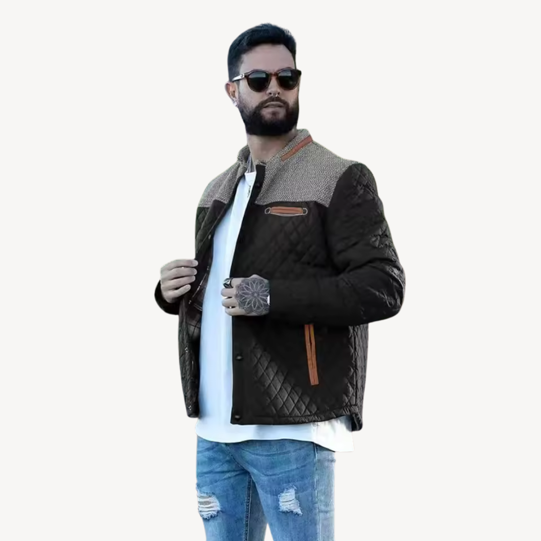 Herren-Winterjacke mit Sherpa-Futter | Loravelle 1