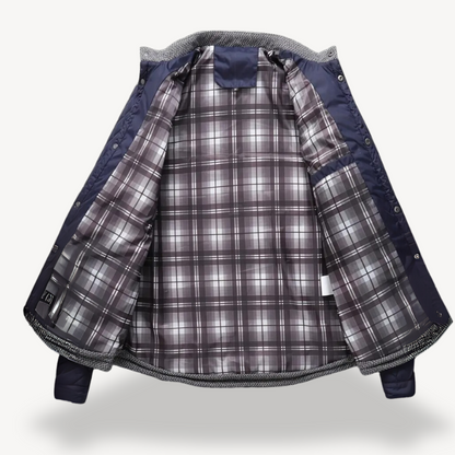 Herren-Winterjacke mit Sherpa-Futter | Loravelle 4
