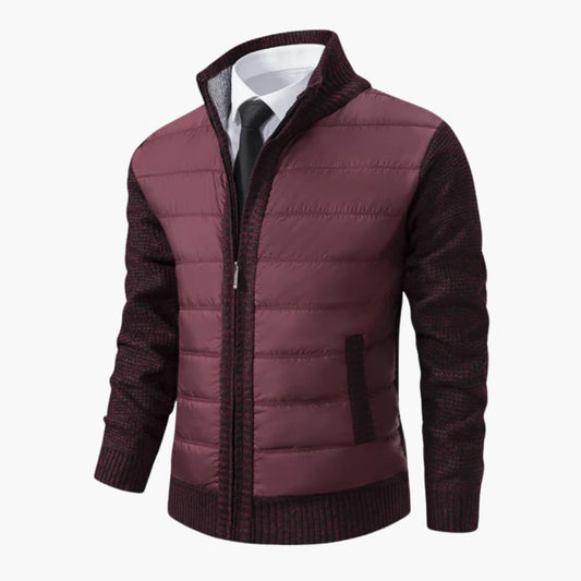 Herren-Winterjacke mit Stehkragen 0