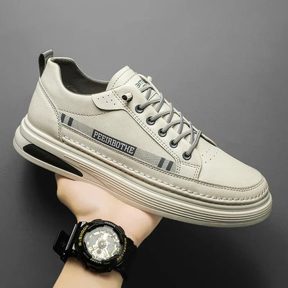 Leder Herrenschuhe Markenqualität Schwarz Modern