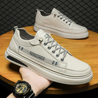 Leder Herrenschuhe Markenqualität Schwarz Modern
