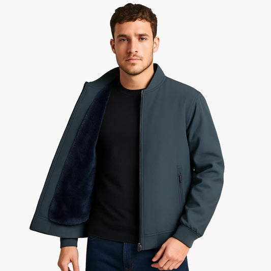 Herren Bomberjacke mit Fleecefutter 0