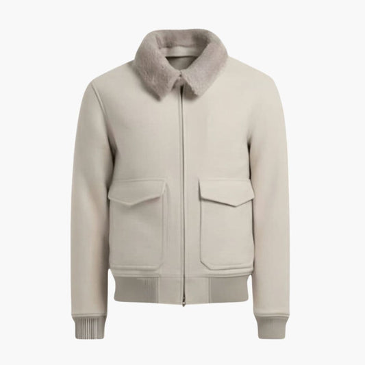 Herren Bomberjacke mit Fronttaschen 0