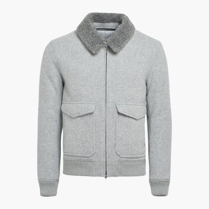 Herren Bomberjacke mit Fronttaschen 1