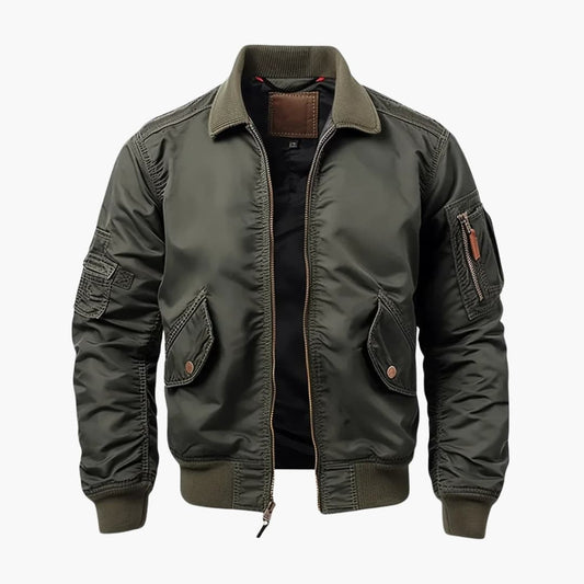 Herren Bomberjacke mit Pattentaschen 0