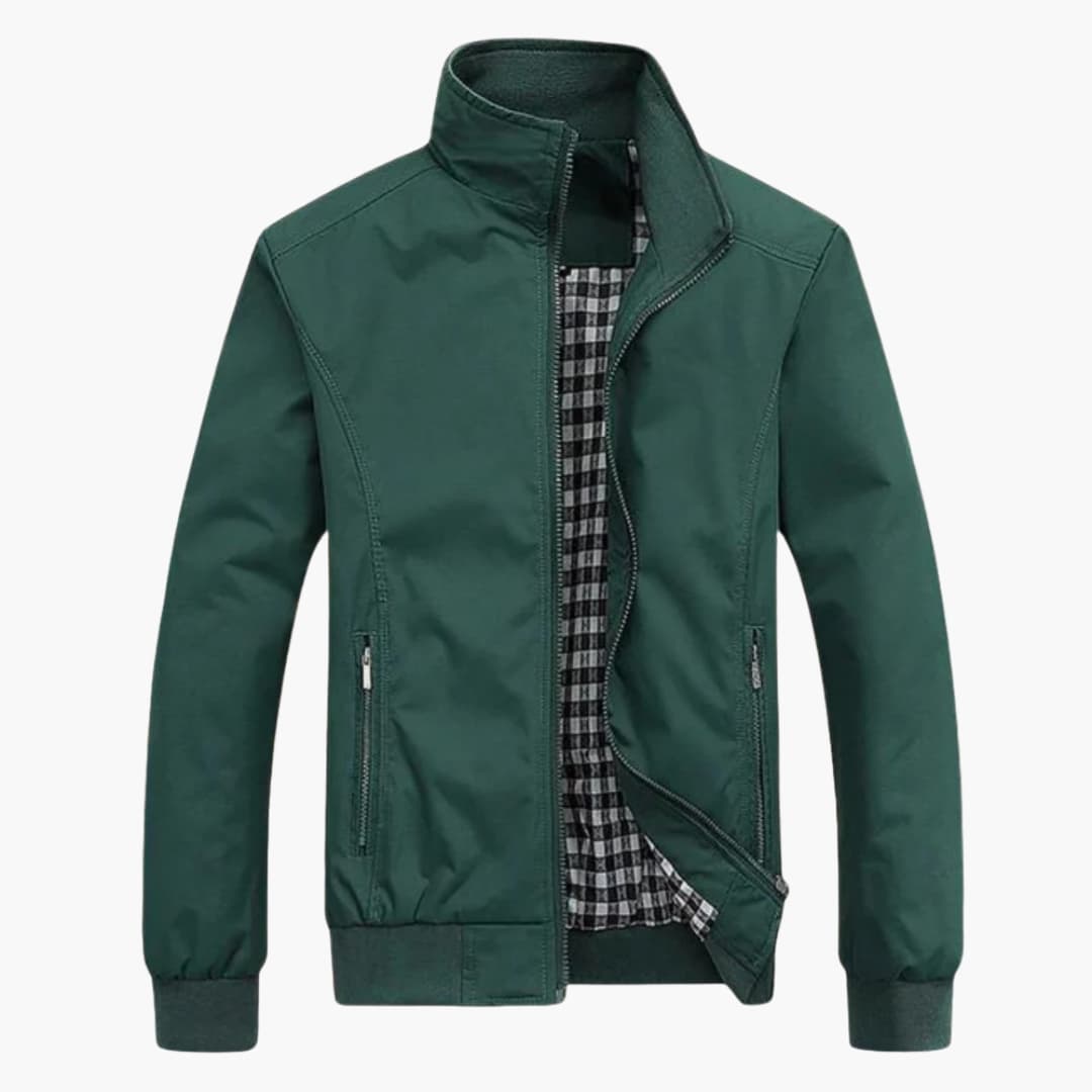 Herren Bomberjacke mit Reißverschluss 2