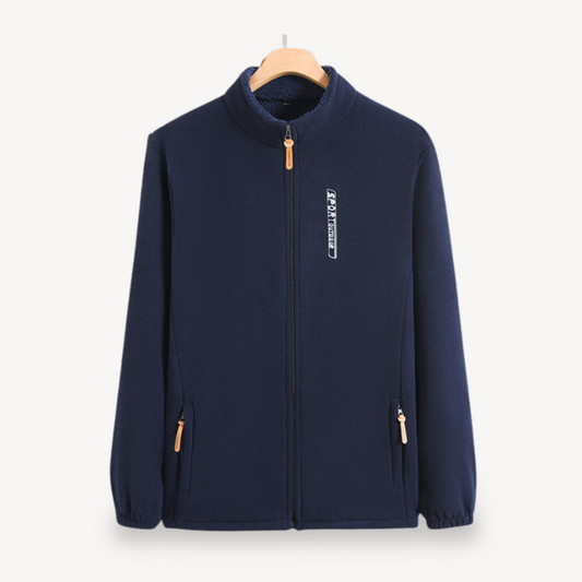 Herren Fleece-Reißverschlussjacke | Loravelle 0