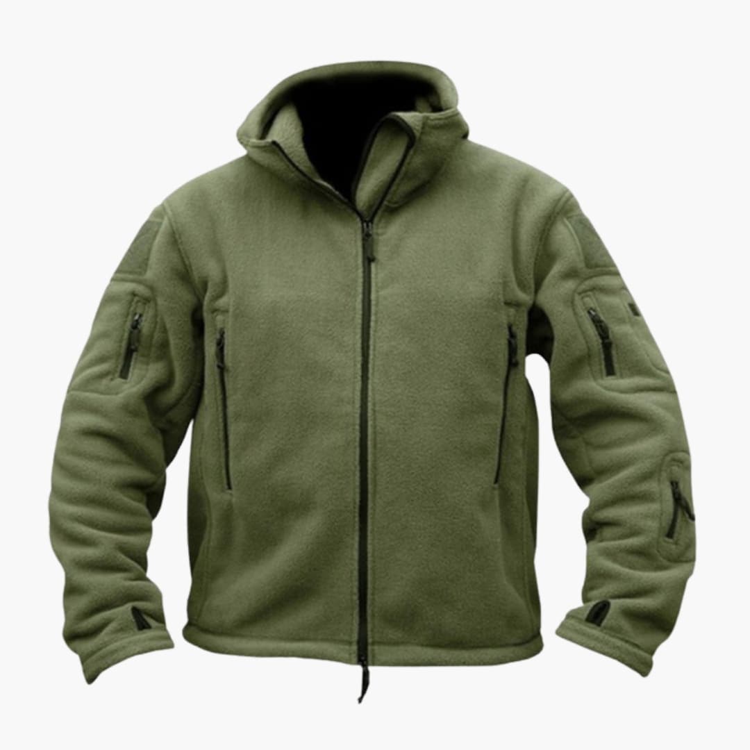 Herren Fleecejacke mit Reißverschluss 0