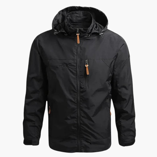 Herren Jacke mit Frontreißverschluss und Stehkragen 0