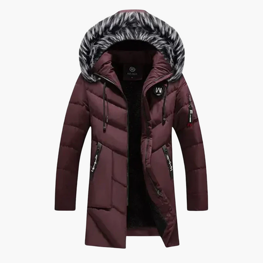 Herren Jacke mit Kapuze und gesteppter Oberfläche 0