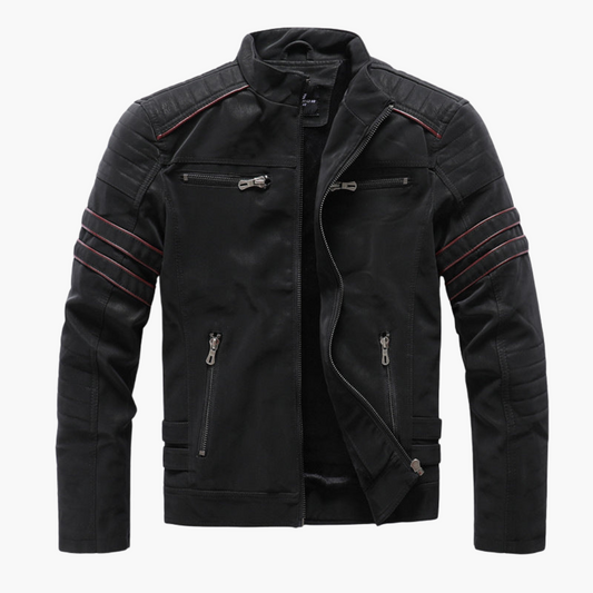 Herren Jacke mit Knopfverschluss und Seitentaschen 0