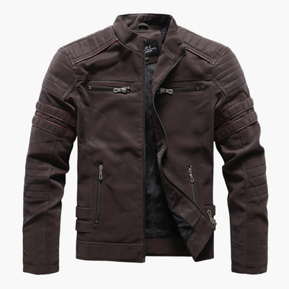 Herren Jacke mit Knopfverschluss und Seitentaschen 3