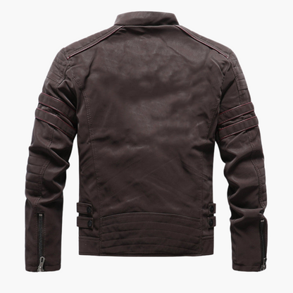Herren Jacke mit Knopfverschluss und Seitentaschen 4