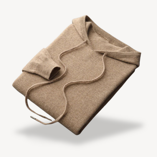 Herren Kaschmir-Strick-Kapuzenpullover | Loravelle 0