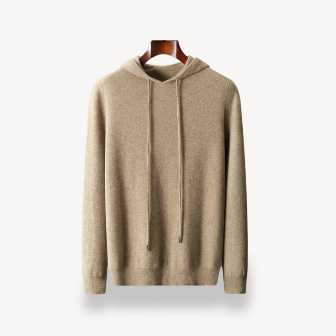 Herren Kaschmir-Strick-Kapuzenpullover | Loravelle 2