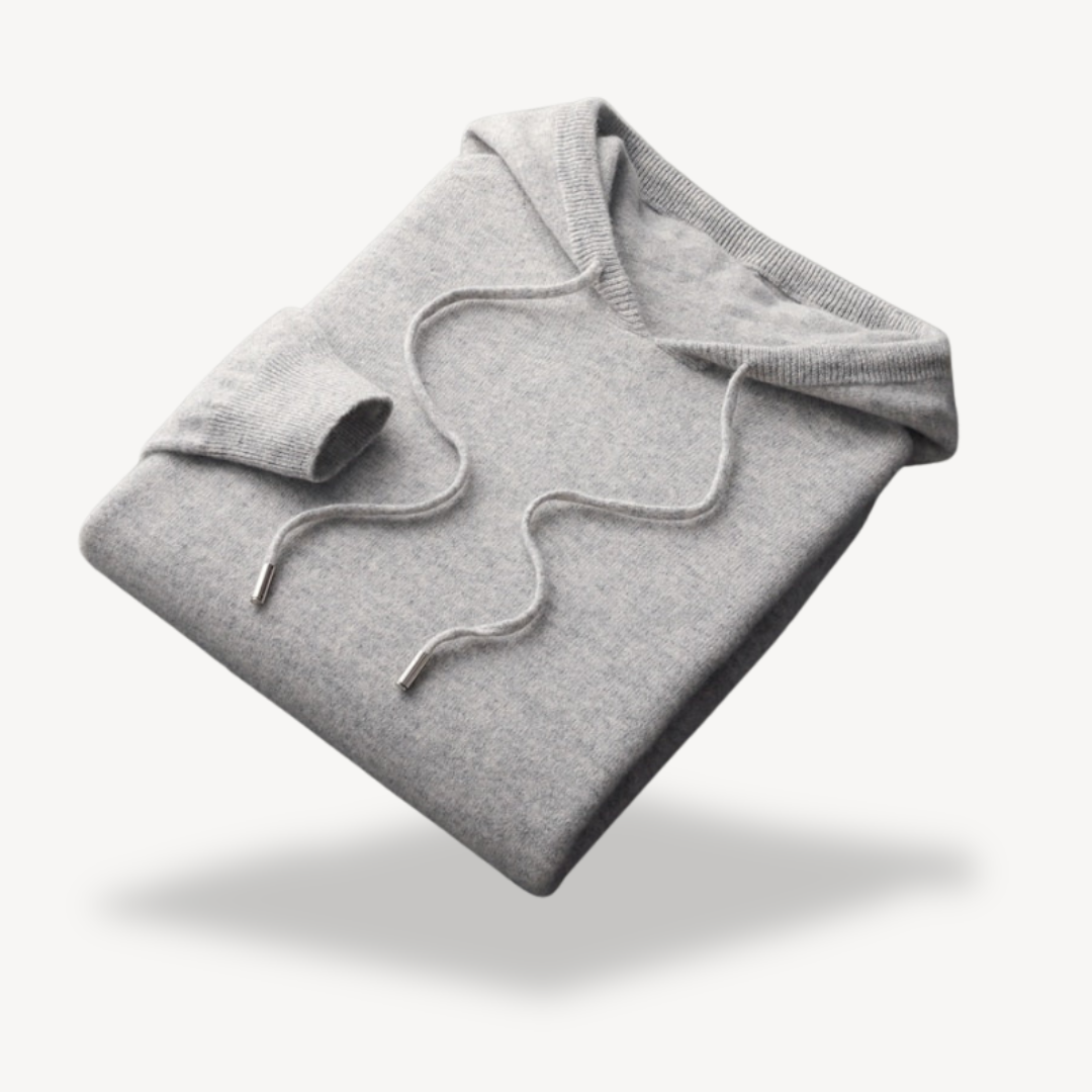Herren Kaschmir-Strick-Kapuzenpullover | Loravelle 8