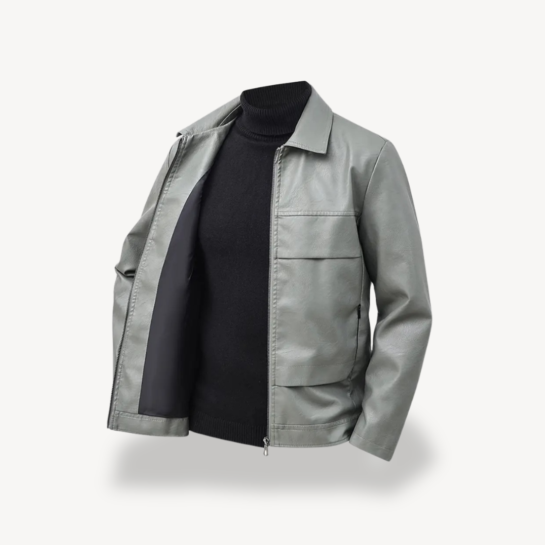 Herren Kunstlederjacke | Loravelle 1