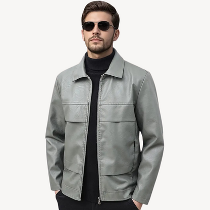 Herren Kunstlederjacke | Loravelle 4