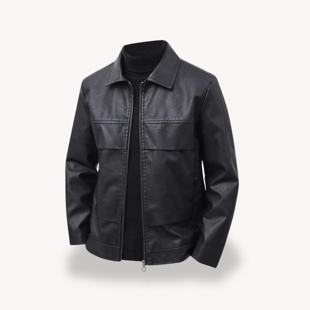 Herren Kunstlederjacke | Loravelle 5