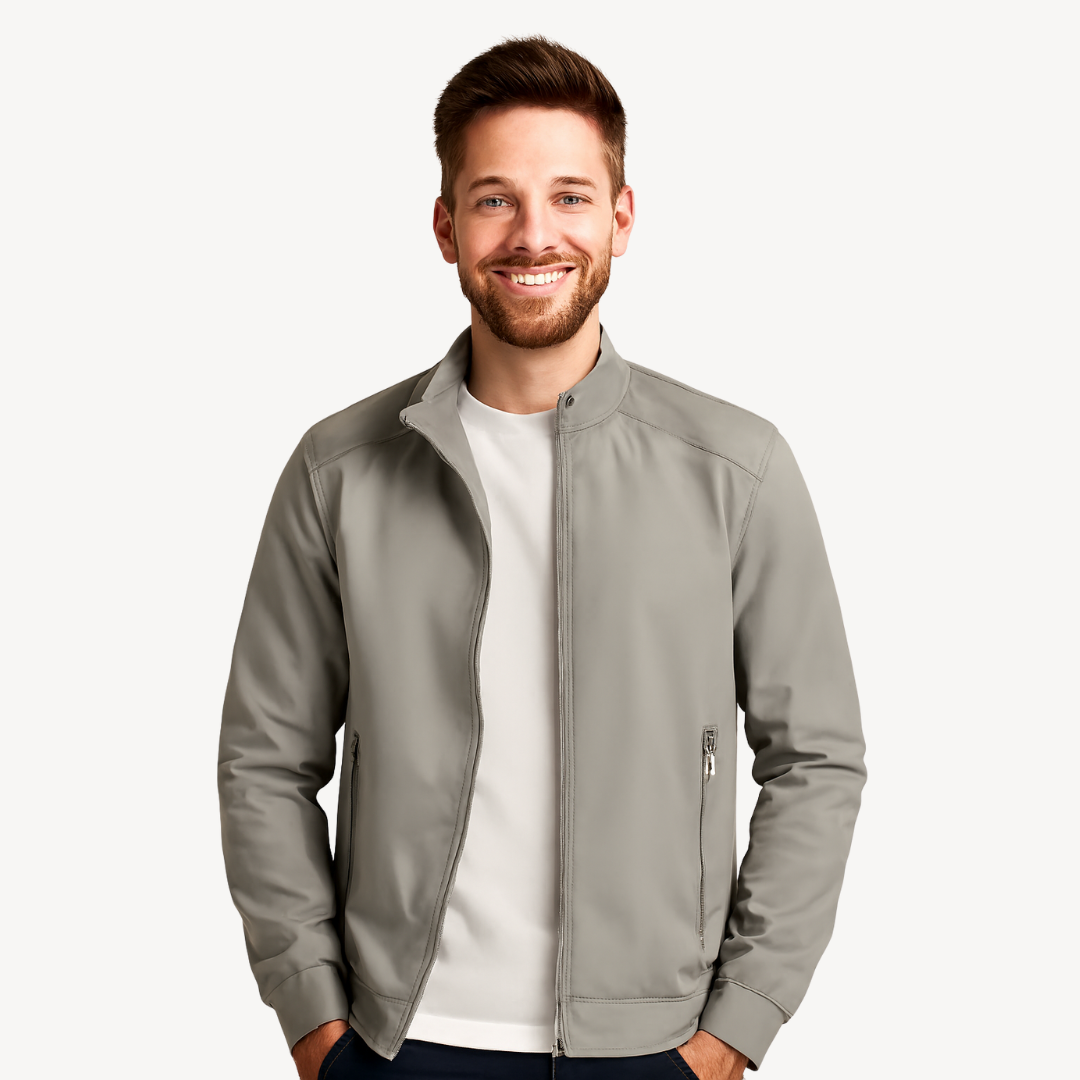 Herren Polyester Freizeit Oberbekleidung Reißverschlussjacke | Loravelle 1