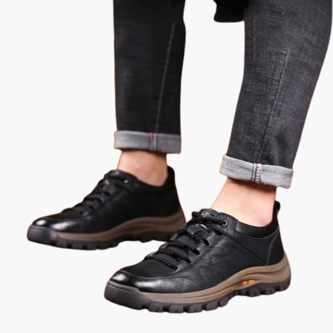 Herren Schnürschuhe mit Gummisohle 4