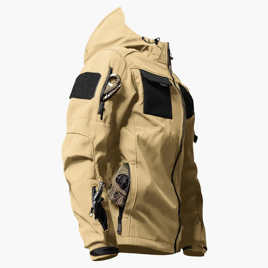 Herren Softshelljacke mit Kapuze 0