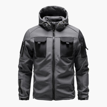 Herren Softshelljacke mit Kapuze 2