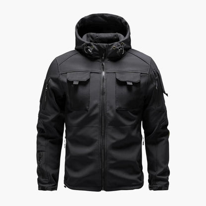 Herren Softshelljacke mit Kapuze 3