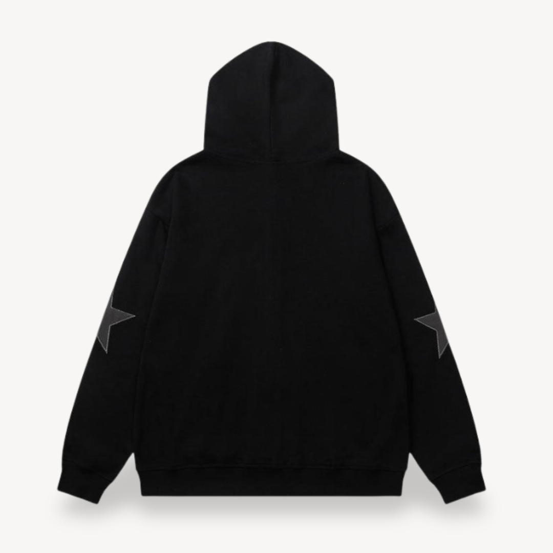 Herren Star Zip-Up Hoodie | Loravelle 3