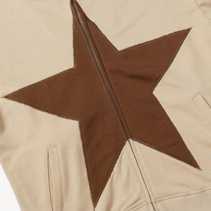 Herren Star Zip-Up Hoodie | Loravelle 5