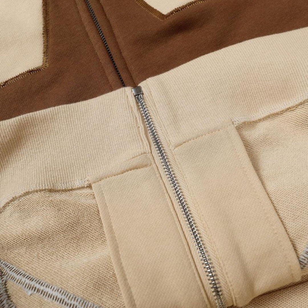 Herren Star Zip-Up Hoodie | Loravelle 8